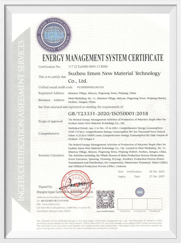 Energiemanagementsystemzertifikat